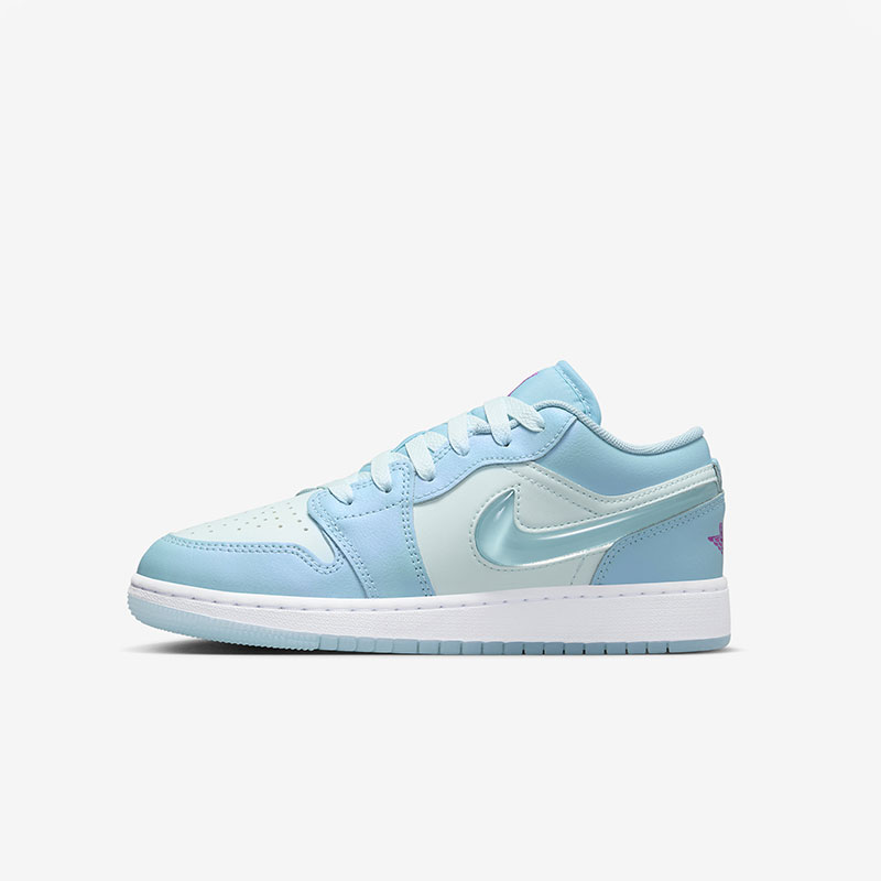 Кросівки Air Jordan 1 Low SE Aquarius Blue GS FN7366-400 1 Кросівки Air Jordan 1 Low SE Aquarius Blue GS FN7366-400
