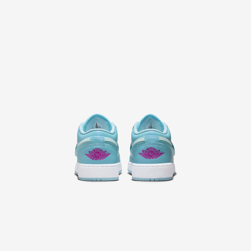 Кросівки Air Jordan 1 Low SE Aquarius Blue GS FN7366-400 4 Кросівки Air Jordan 1 Low SE Aquarius Blue GS FN7366-400