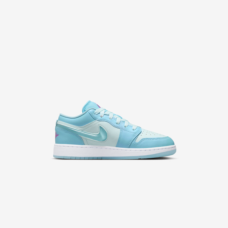 Кросівки Air Jordan 1 Low SE Aquarius Blue GS FN7366-400 5 Кросівки Air Jordan 1 Low SE Aquarius Blue GS FN7366-400