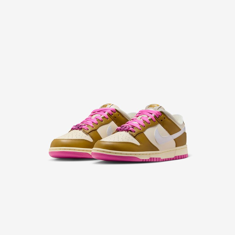 Кросівки Nike W Dunk Low SE Just Do It Bronzine Pink FD8683-700 2 Кросівки Nike W Dunk Low SE Just Do It Bronzine Pink FD8683-700