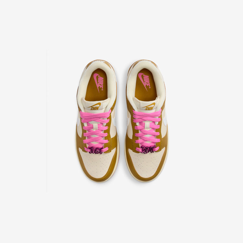 Кросівки Nike W Dunk Low SE Just Do It Bronzine Pink FD8683-700 3 Кросівки Nike W Dunk Low SE Just Do It Bronzine Pink FD8683-700