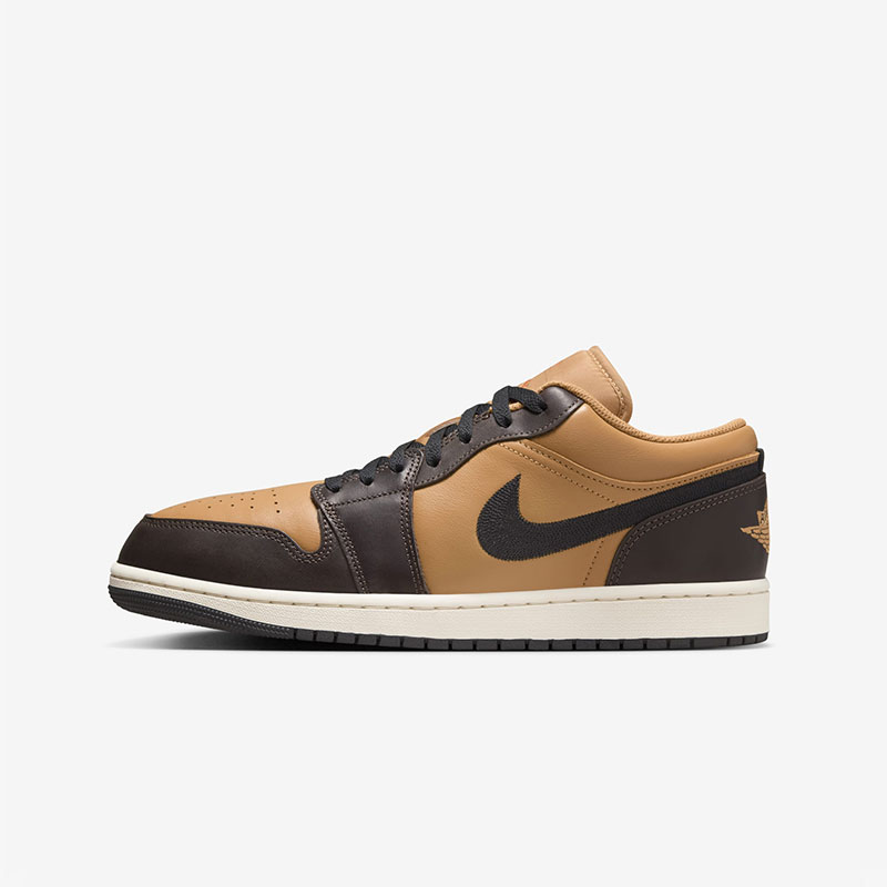 Кросівки Air Jordan 1 Low SE Flax Baroque Brown HQ3603-201 1 Кросівки Air Jordan 1 Low SE "Flax Baroque Brown" HQ3603-201