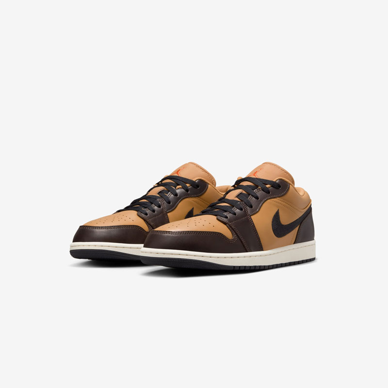 Кросівки Air Jordan 1 Low SE Flax Baroque Brown HQ3603-201 2 Кросівки Air Jordan 1 Low SE "Flax Baroque Brown" HQ3603-201
