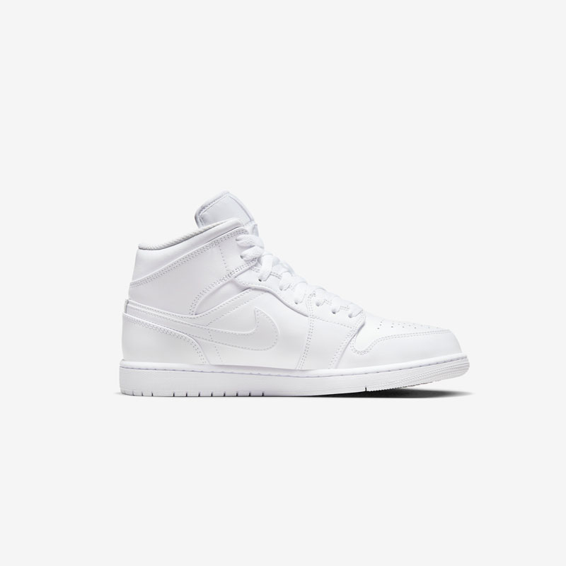 Кросівки Air Jordan 1 Mid White 554724-136 5 Кросівки Air Jordan 1 Mid "White" 554724-136