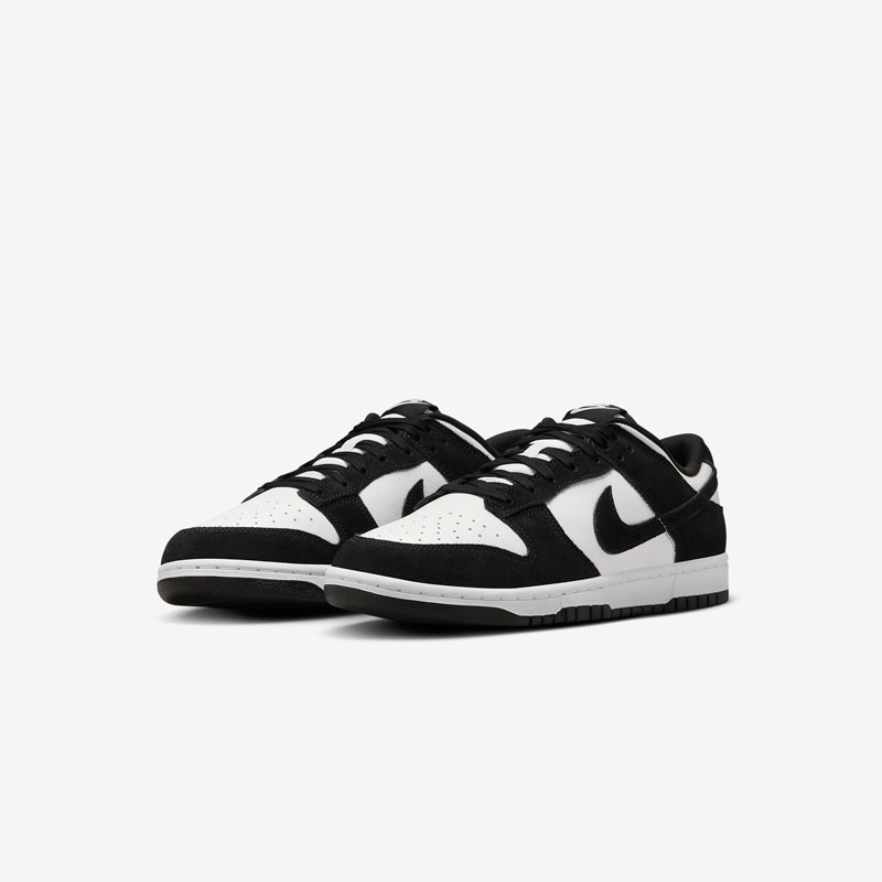 Кросівки Nike Dunk Low Suede Panda FQ8249-100 2 Кросівки Nike Dunk Low "Suede Panda" FQ8249-100