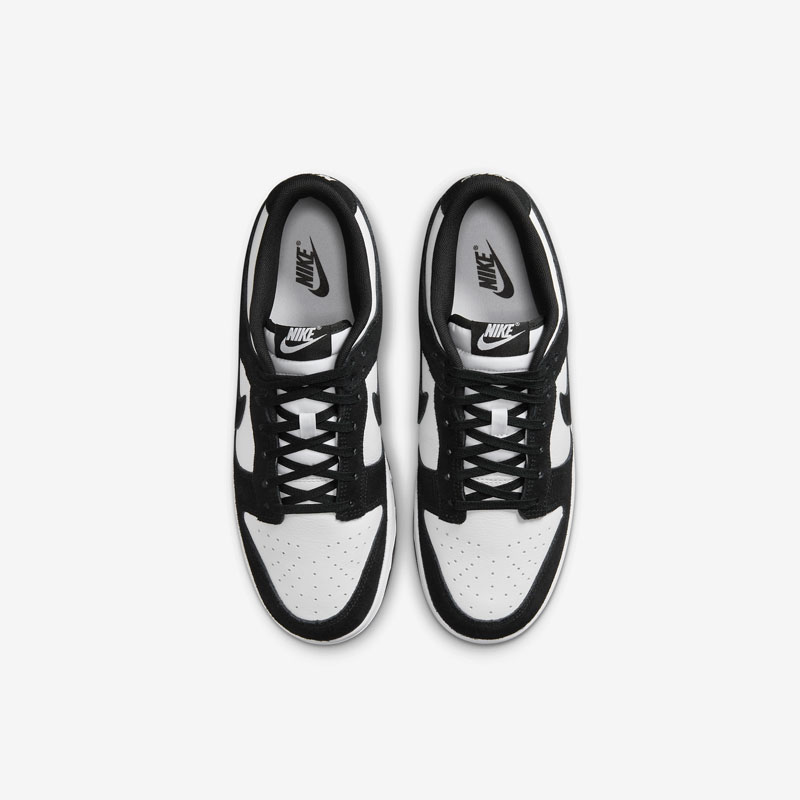Кросівки Nike Dunk Low Suede Panda FQ8249-100 3 Кросівки Nike Dunk Low "Suede Panda" FQ8249-100