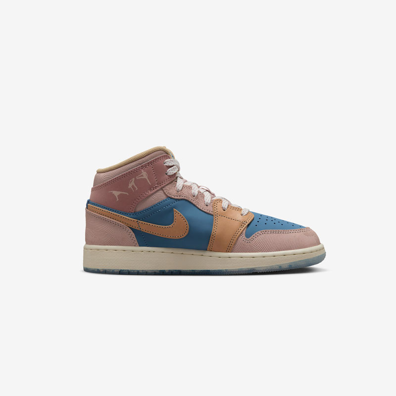 Кросівки Air Jordan 1 Mid GS Zen FN7452-400 5 Кросівки Air Jordan 1 Mid GS "Zen" FN7452-400