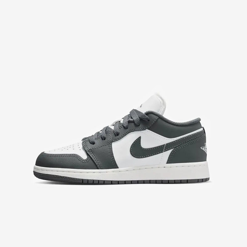 Кросівки Air Jordan 1 Low GS Iron Grey 553560-044 1 Кросівки Air Jordan 1 Low GS "Iron Grey" 553560-044
