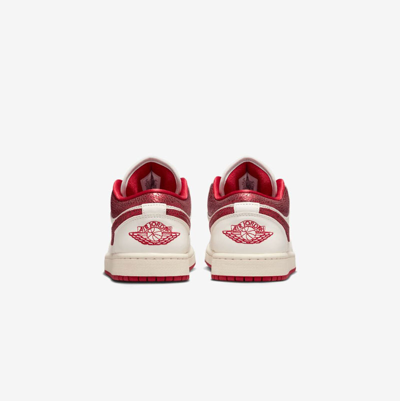 Кросівки W Air Jordan 1 Low White Red HJ9338-106 4 Кросівки W Air Jordan 1 Low "White Red" HJ9338-106