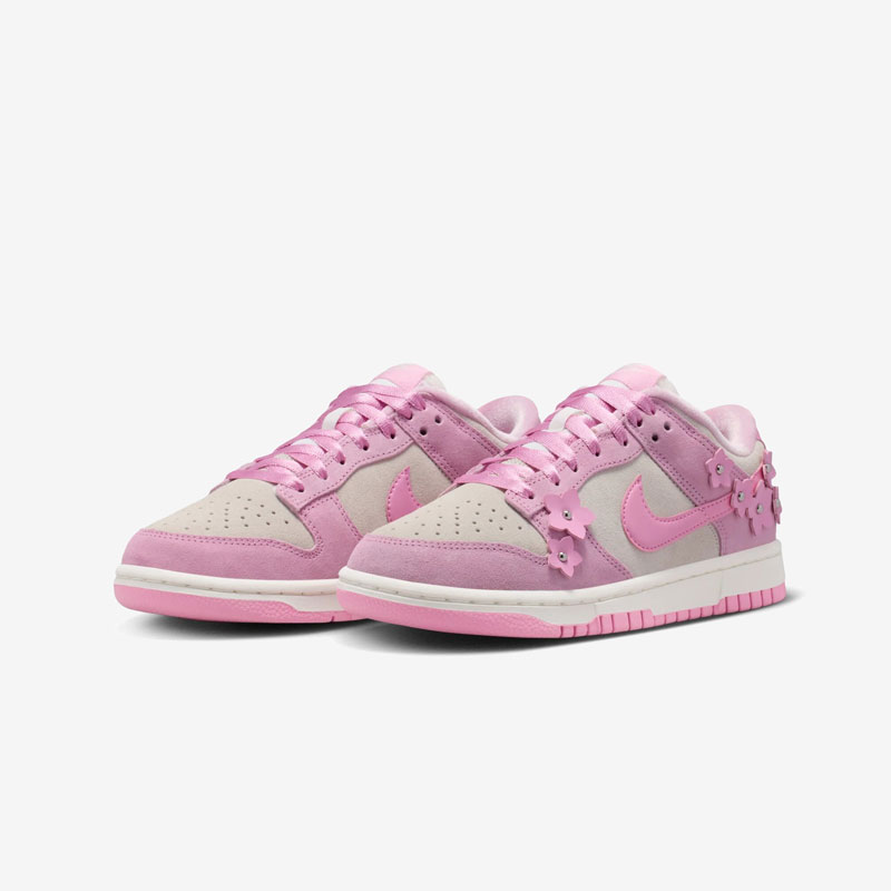 Кросівки Nike W Dunk Low Pink Flowers IV4726-600 2 Кросівки Nike W Dunk Low "Pink Flowers" IV4726-600