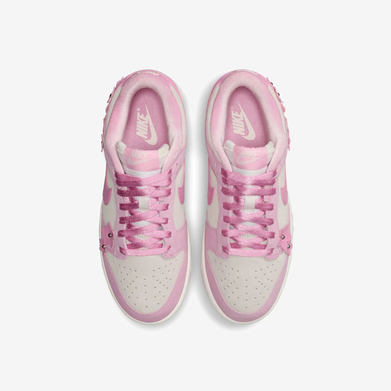 Кросівки Nike W Dunk Low Pink Flowers IV4726-600 3 Кросівки Nike W Dunk Low "Pink Flowers" IV4726-600