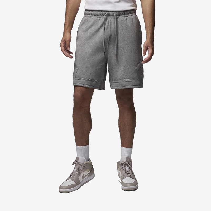 Шорти Jordan Flight Fleece Diamond Grey FV7257-091 2 Шорти Jordan Flight Fleece Diamond "Grey" FV7257-091