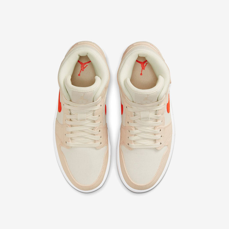 Кросівки Air Jordan 1 Mid W Corduroy Sail DA8009-108 3 Кросівки Air Jordan 1 Mid W "Corduroy Sail" DA8009-108