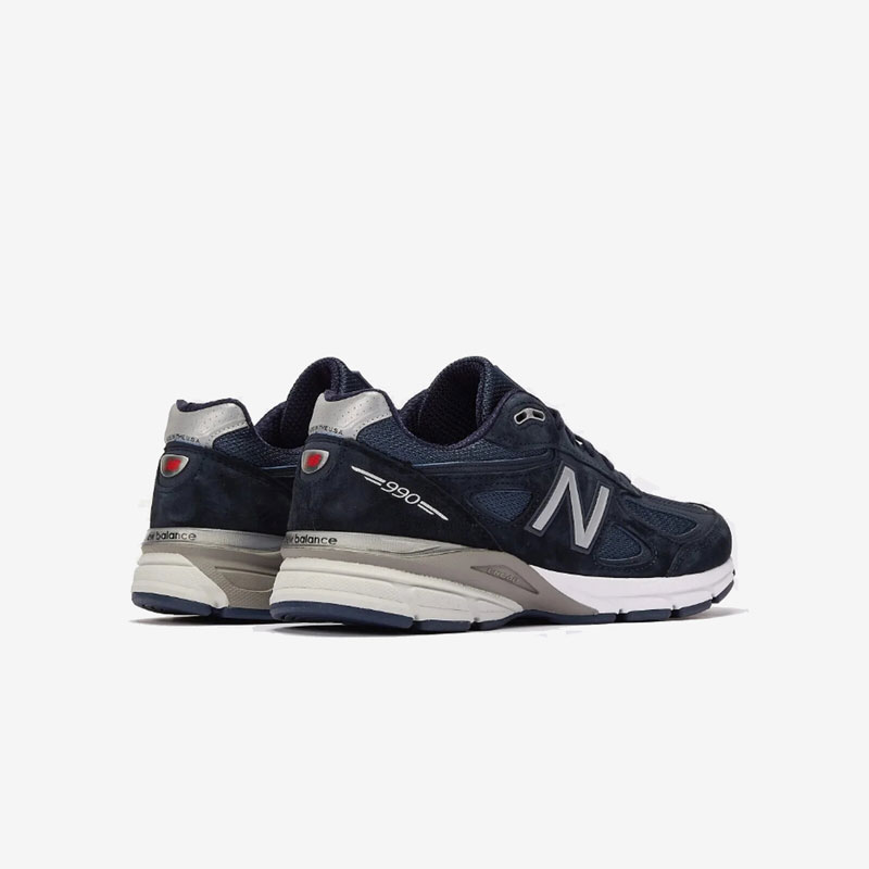 Кросівки New Balance 990V4 Made In USA Navy U990NV4 3 Кросівки New Balance 990V4 Made In USA "Navy" U990NV4
